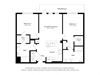 Floor plan image of B2, 2-bedroom apartment